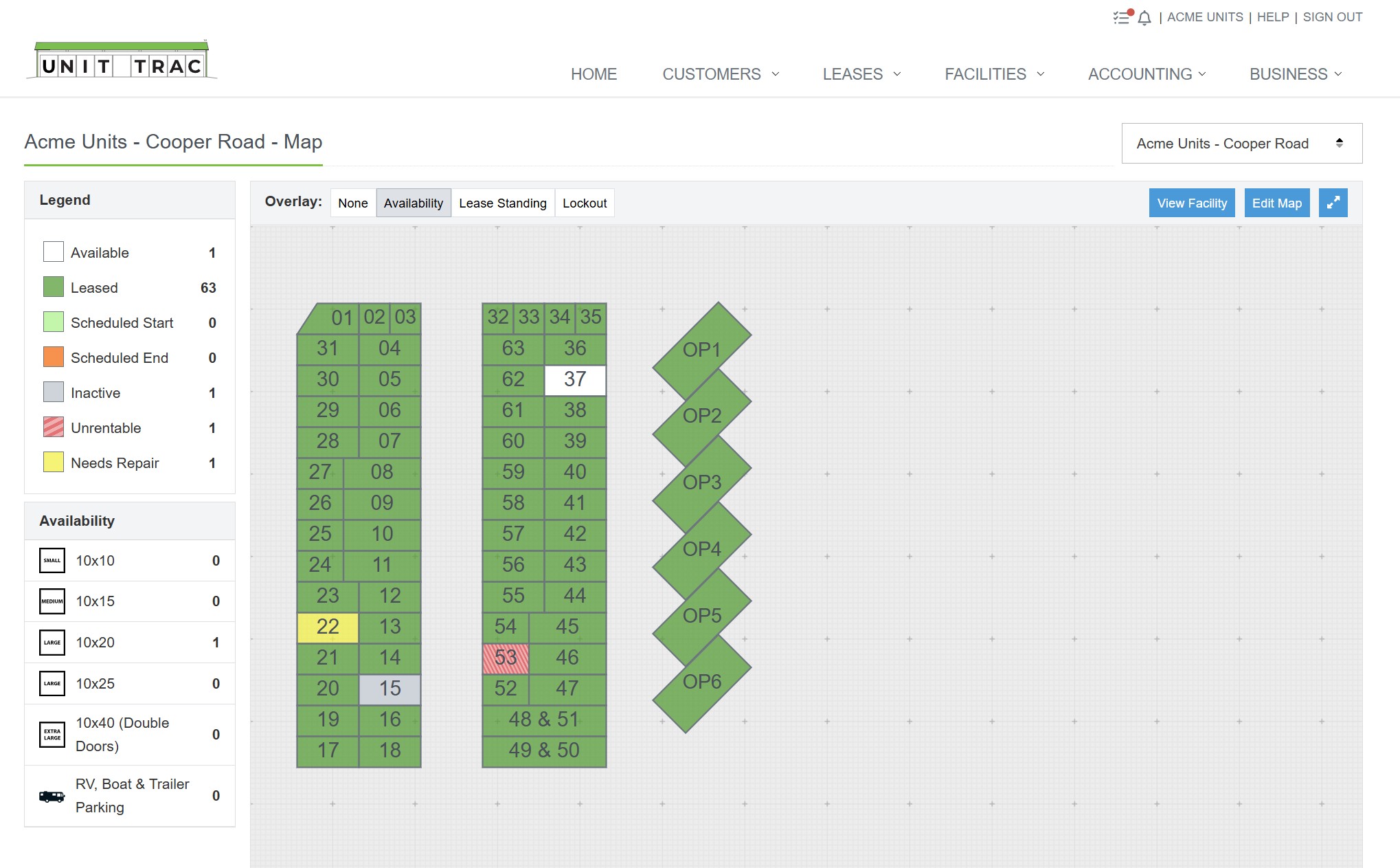 Interactive Map Screenshot